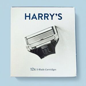 NIB Harry’s 12 pack Cartridges Razor 5 Blade